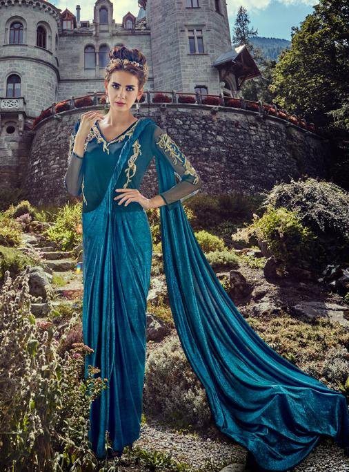 Jinaam Gowns Net Designer Hand Work Dress Long