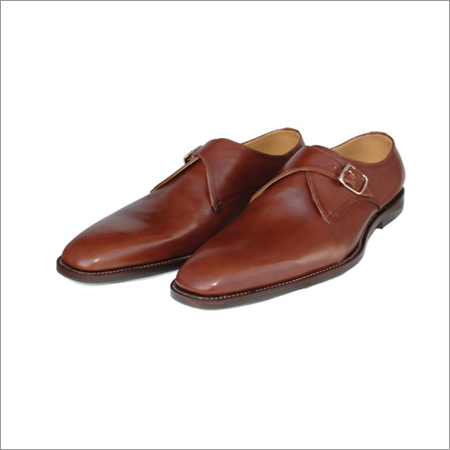 Brown Monk Strap Men Formal Shoes