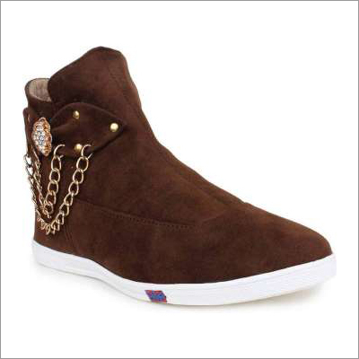 ब्राउन महिलाओं के हाई एंकल फॉर्मल शूज़