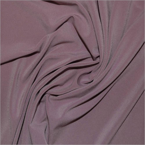 Dusky Mauve Polyester Spandex Jersey Fabric