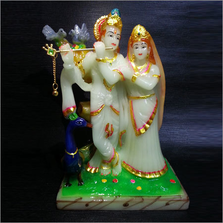 Marble Kabutar Lord Radha Krishna