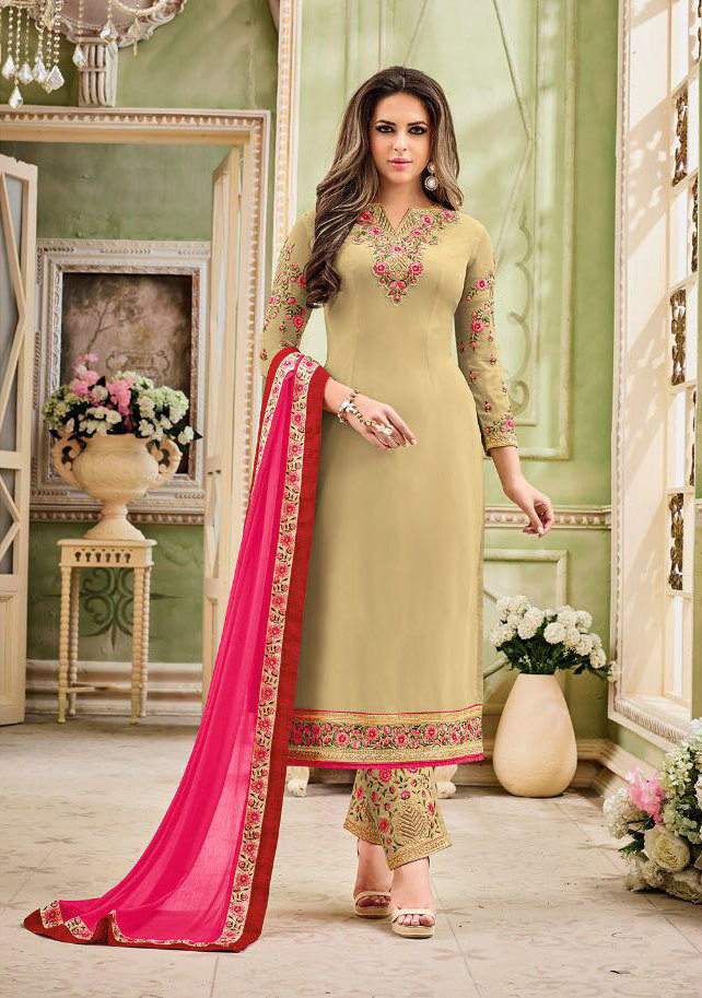 Sajawat Mayra Vol 2 Georgette Heavy Work Suit