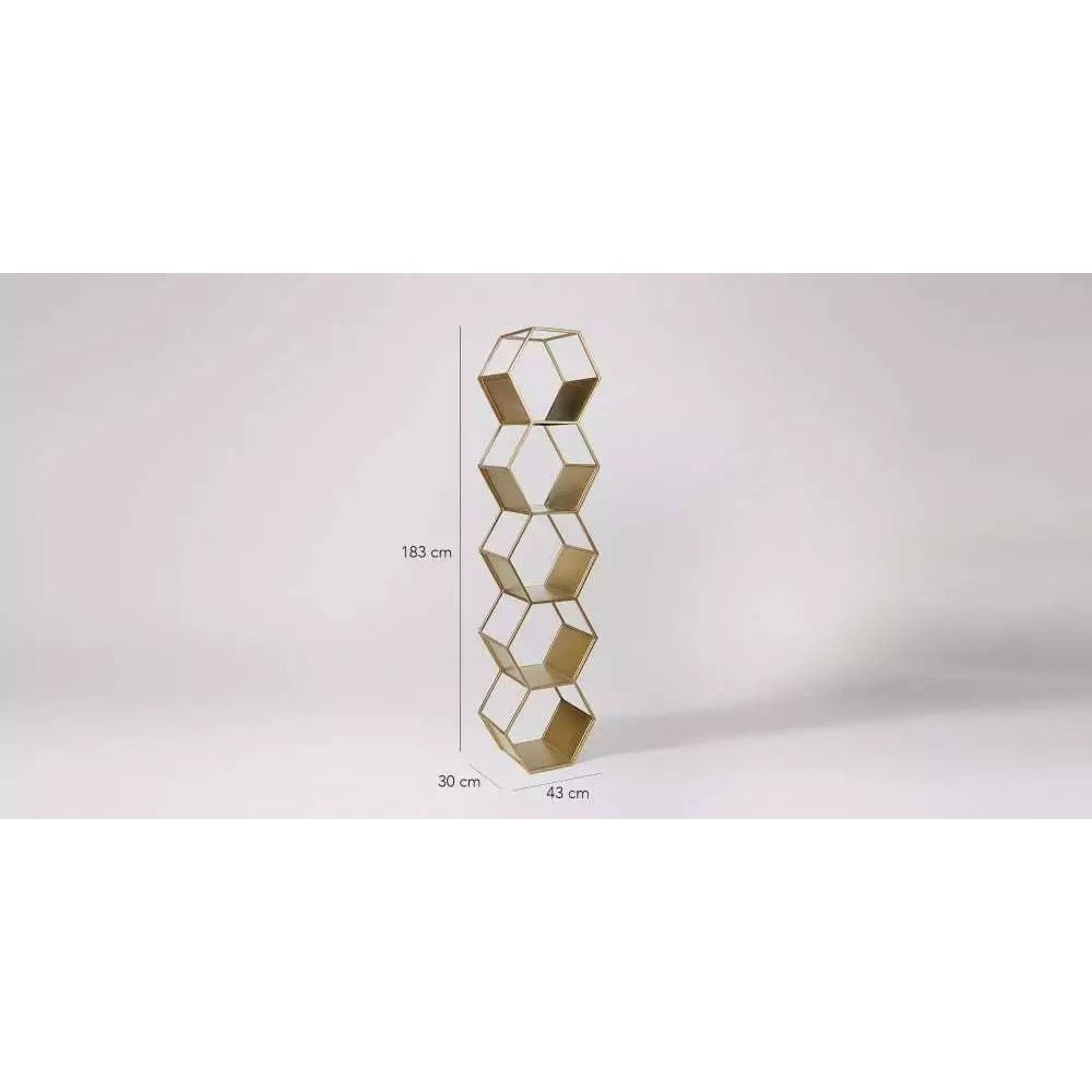 Creative Art Wooden Shelving Unit