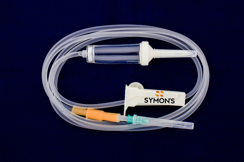 Infusion Sets - PVC, 100 cm Length, 20G Needle Gauge | Lightweight, Sterile, Non-Pyrogenic, Bacteria-Free, Disposable, Leakage-Proof