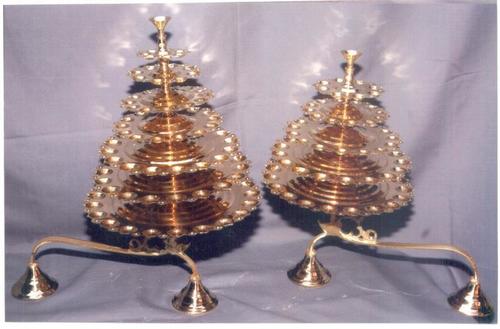 Brass Alangara Deep/aduku Deepam
