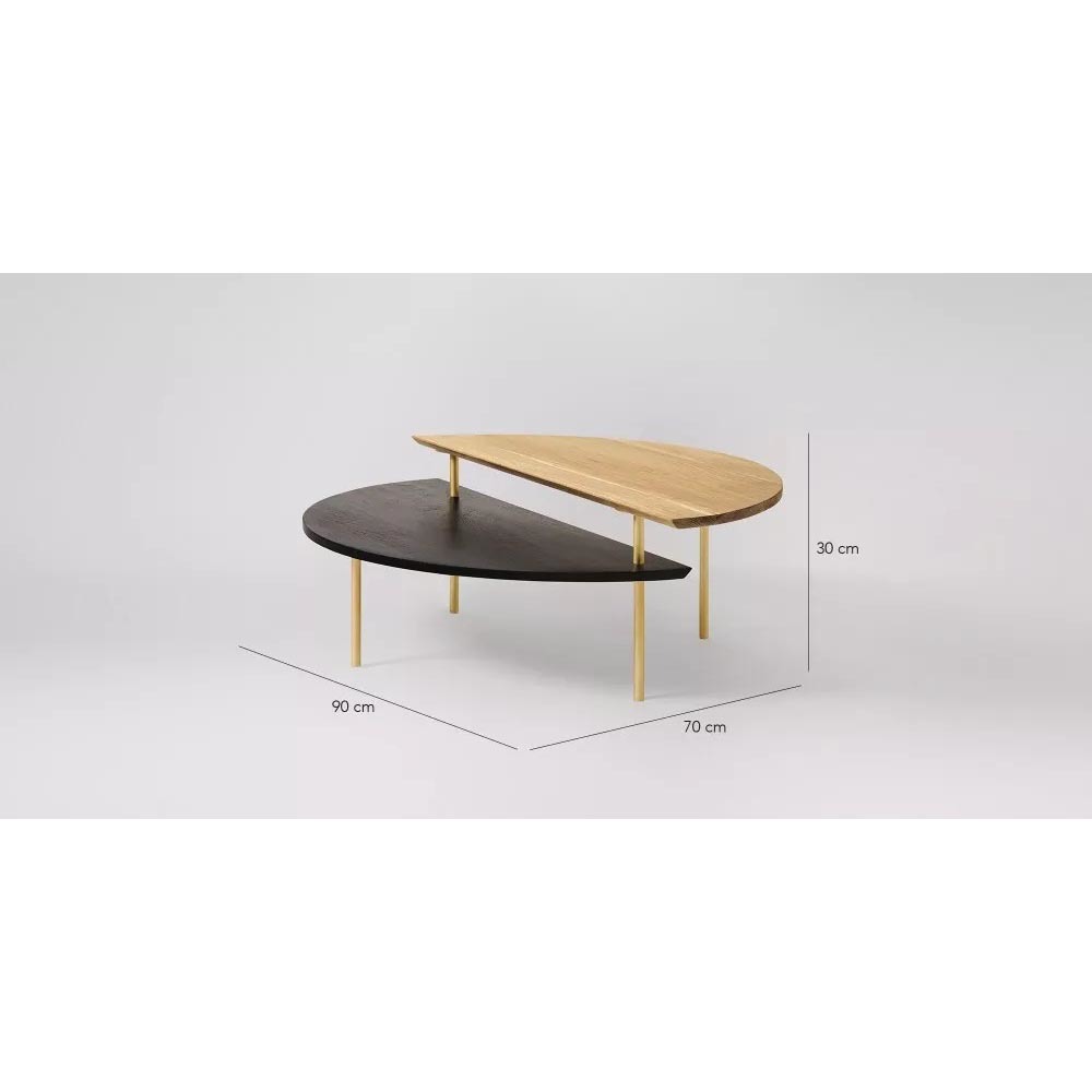 Creative Art Coffee Table In Two Parts