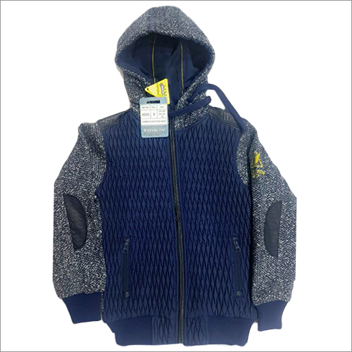 Knitting Jacket - Customized Size, All Chest and Waist Fits | Breathable, Quick Dry, Double Pockets, Full Sleeve, Hoodie Style for Winter