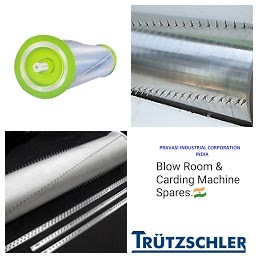 Fbk Dfk Spiral Pin Roller For Truetzschler Carding