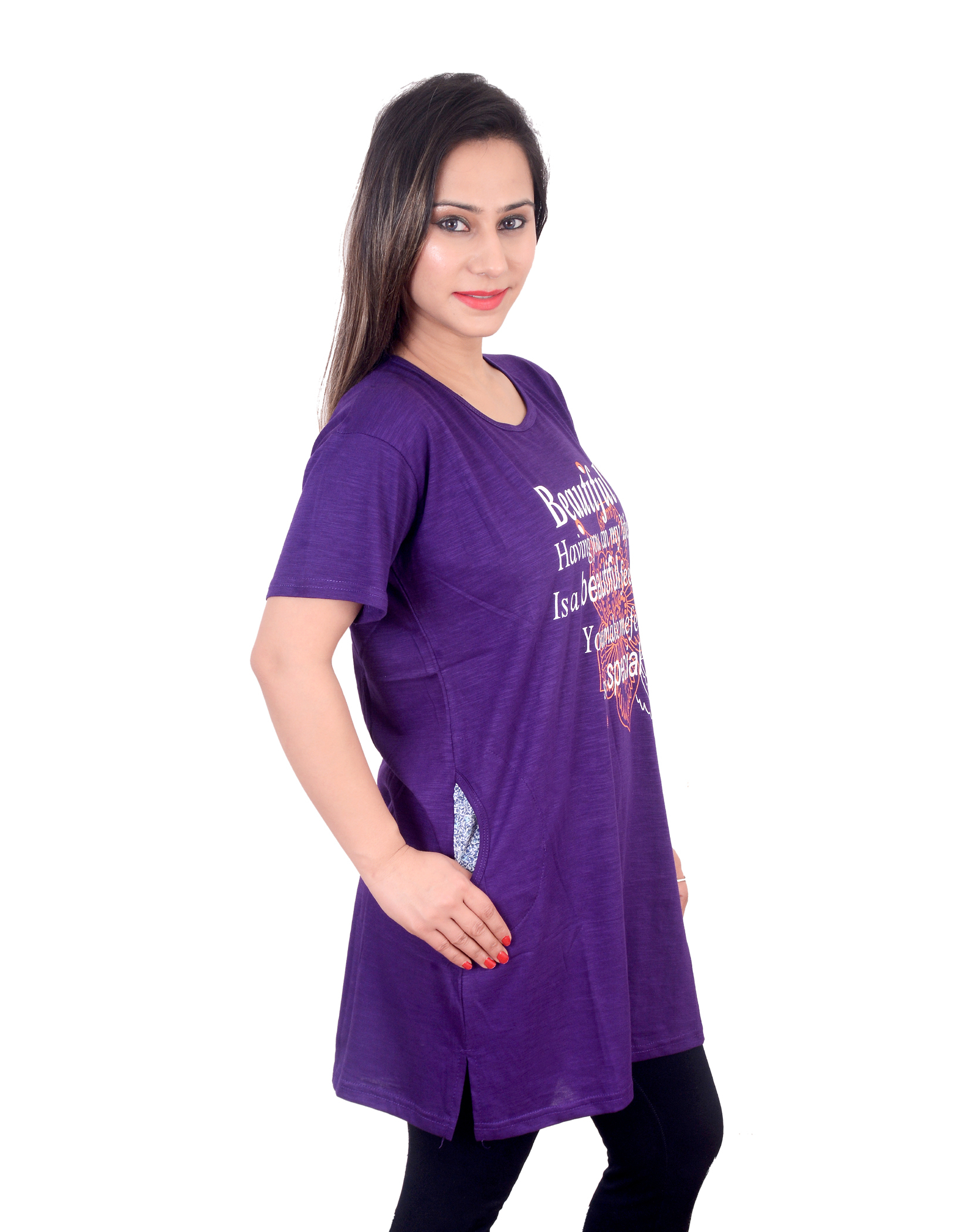 Viscose Long Polo