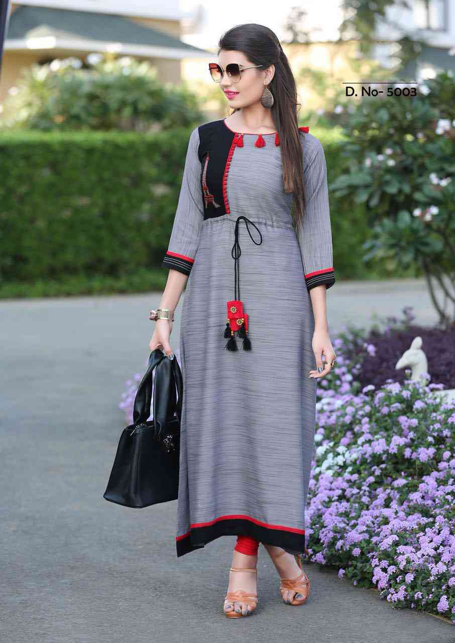 Georgette Fancy Long Gown Style Kurti