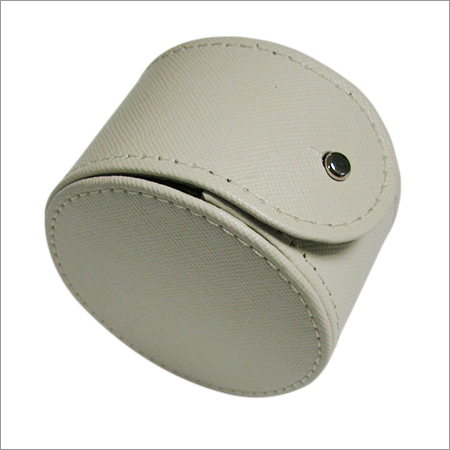 Watch Case - Real Leather, Compact Design | Durable, Elegant Storage Solution for Organized Watch Collection