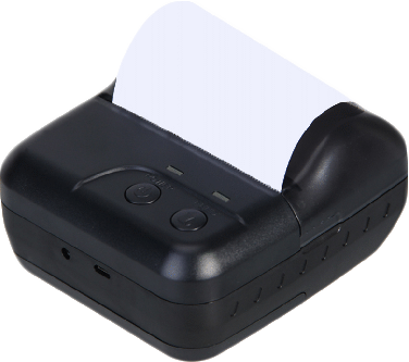 Mobile Printer - 100x75x45 mm, 75-100 PPM Print Speed | Bluetooth 4.0, Waterproof, Rugged Design, Long Battery Backup