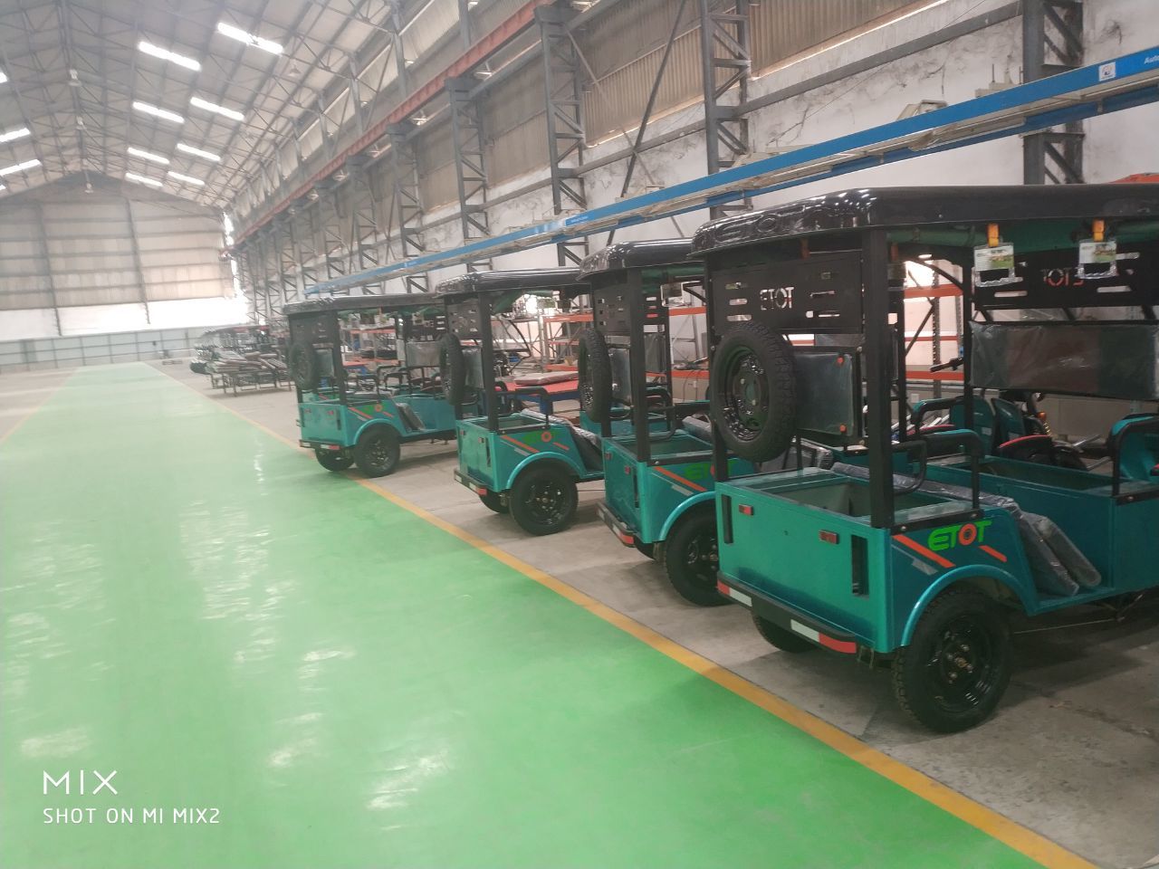 E-rickshaw New Model Gross Weight: 230 Kilograms
