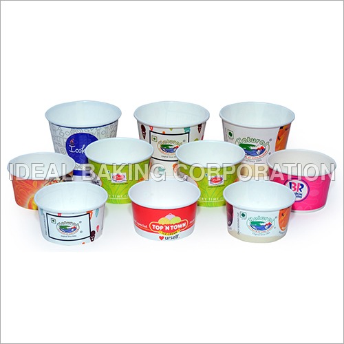 Paper Ice Cream Cups