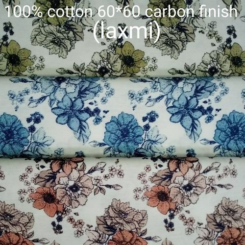 Shirting Fabric In Carbon Finish (Laxmi) 58"
