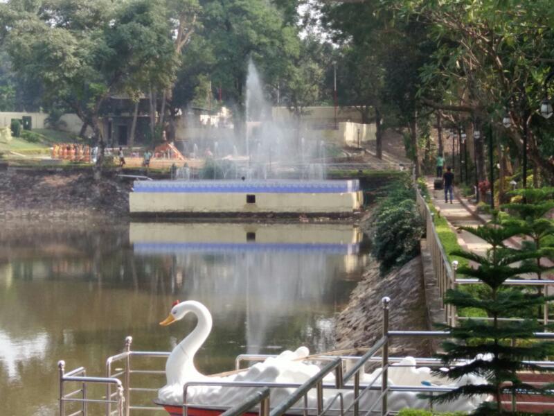 Structure Of Musical Fountain