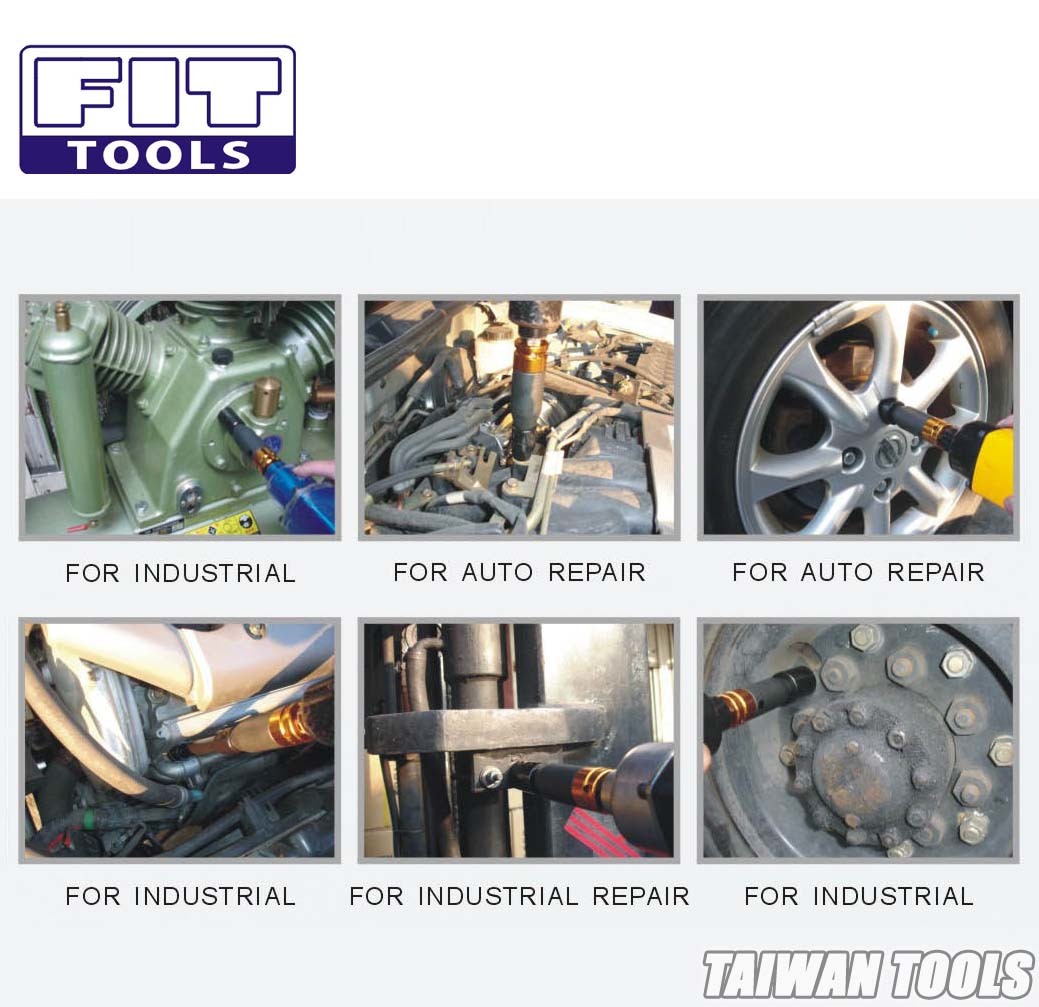 3 Pcs 100mm Thin Wall Saftey Torque Limited Impact Socket (Max. 100 110nm)