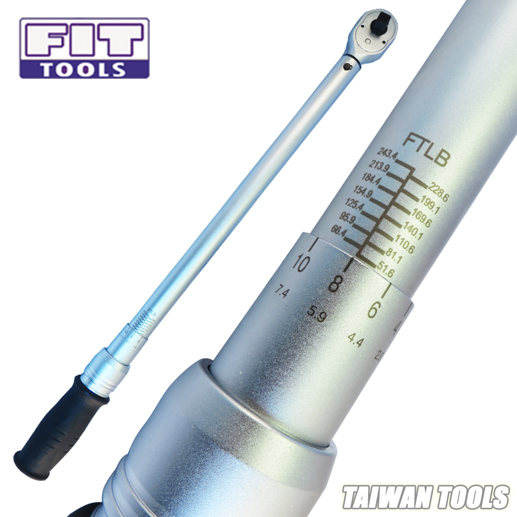 1-2 Adjustable 60 340 Nm Torque Wrench With Tpr Handle