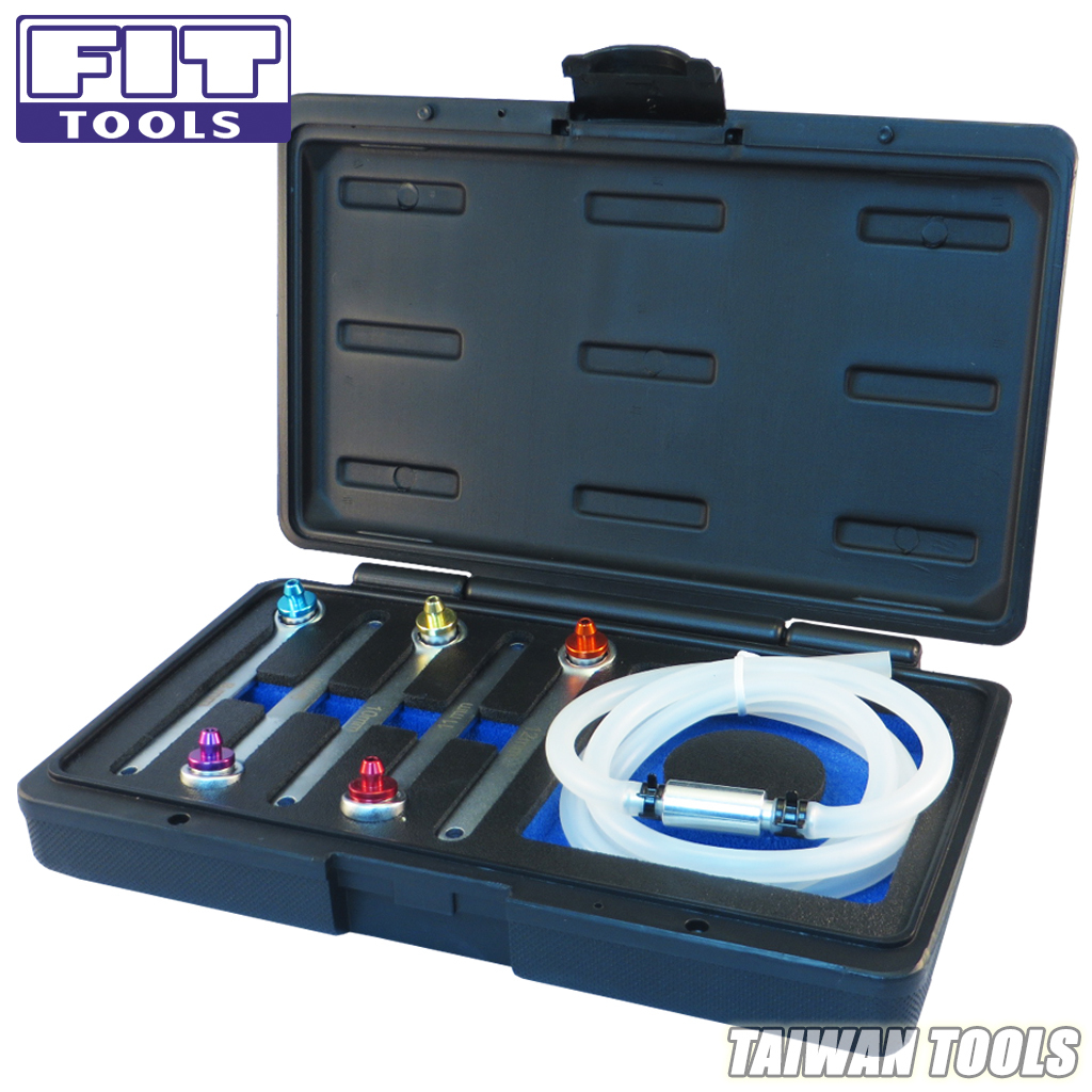 8,9,10,11,12 Mm Brake Bleeder Wrench With Check Valve Kit