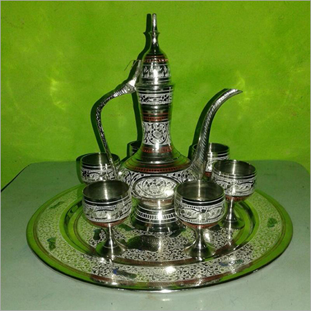 Brass Aftab Set