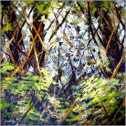 Trapped Oil Painting