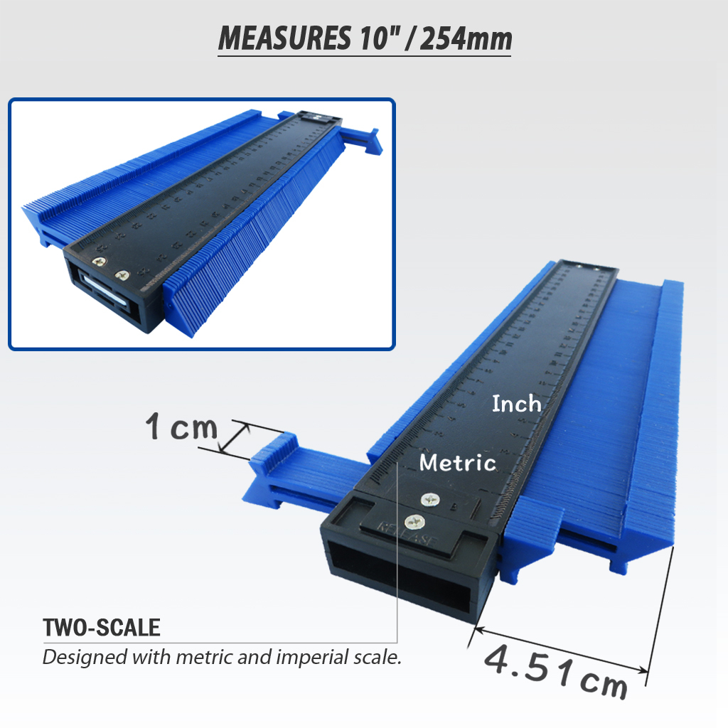 Made In Taiwan Pro Contour Gauge Duplicator 10 With Magnet