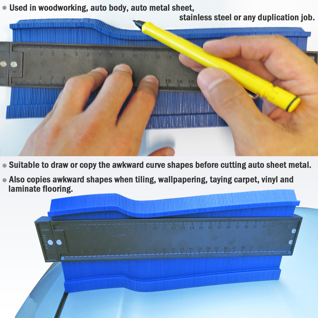 Made In Taiwan Pro Contour Gauge Duplicator 10 With Magnet