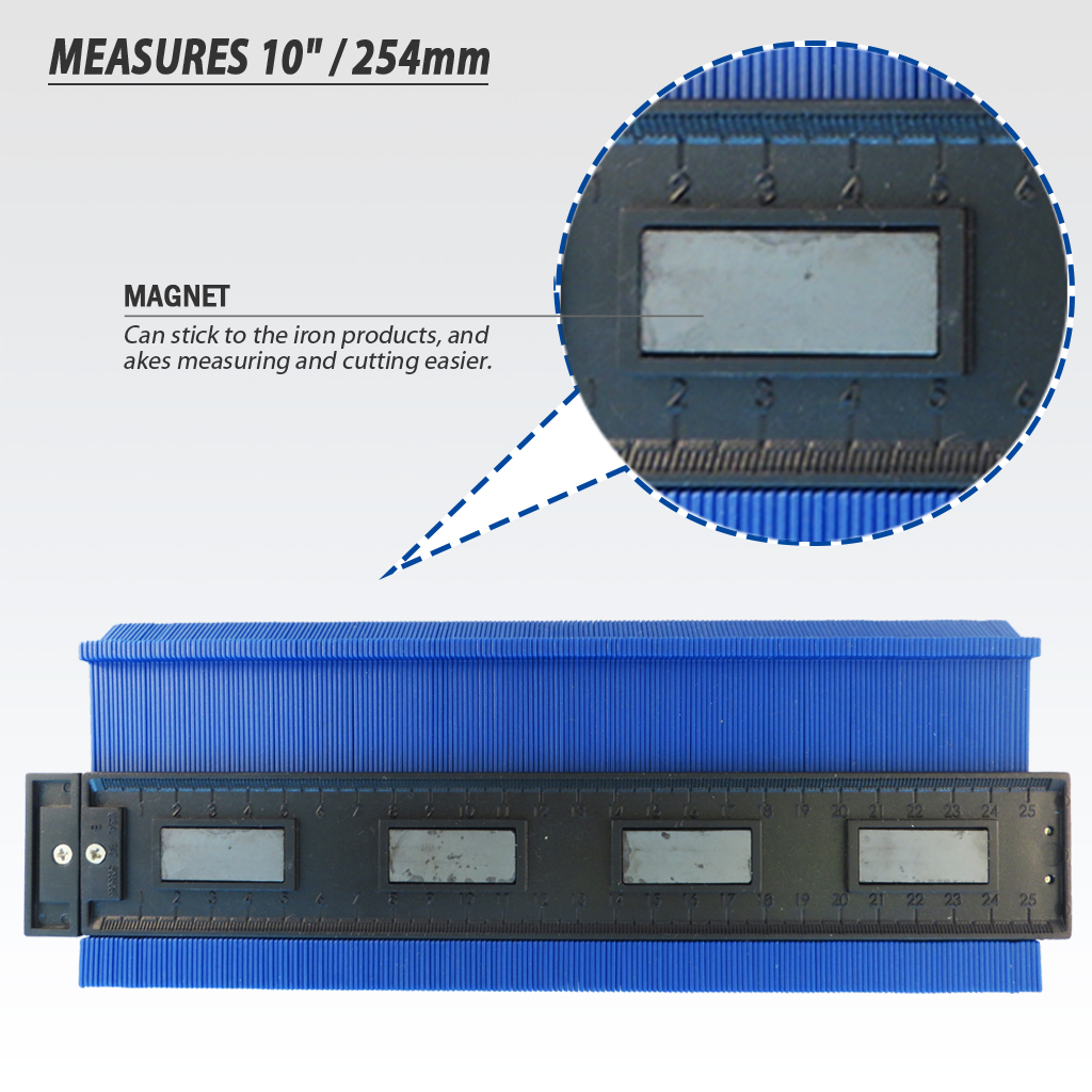 Made In Taiwan Pro Contour Gauge Duplicator 10 With Magnet