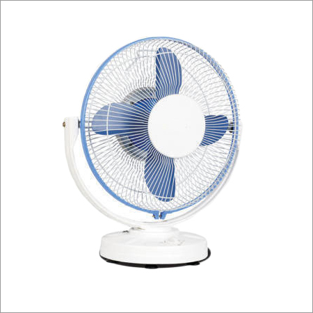 व्हाइट एंड ब्लू सोलर फैन