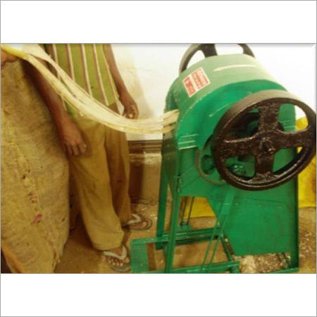 Manual Banana Fibre Decorticator Machine (Pedal-motor)