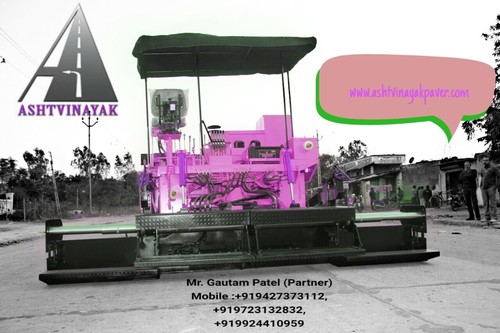 डामर पेवर फिनिशर अपोलो क्षमता: 150 से 200 टी/एचआर