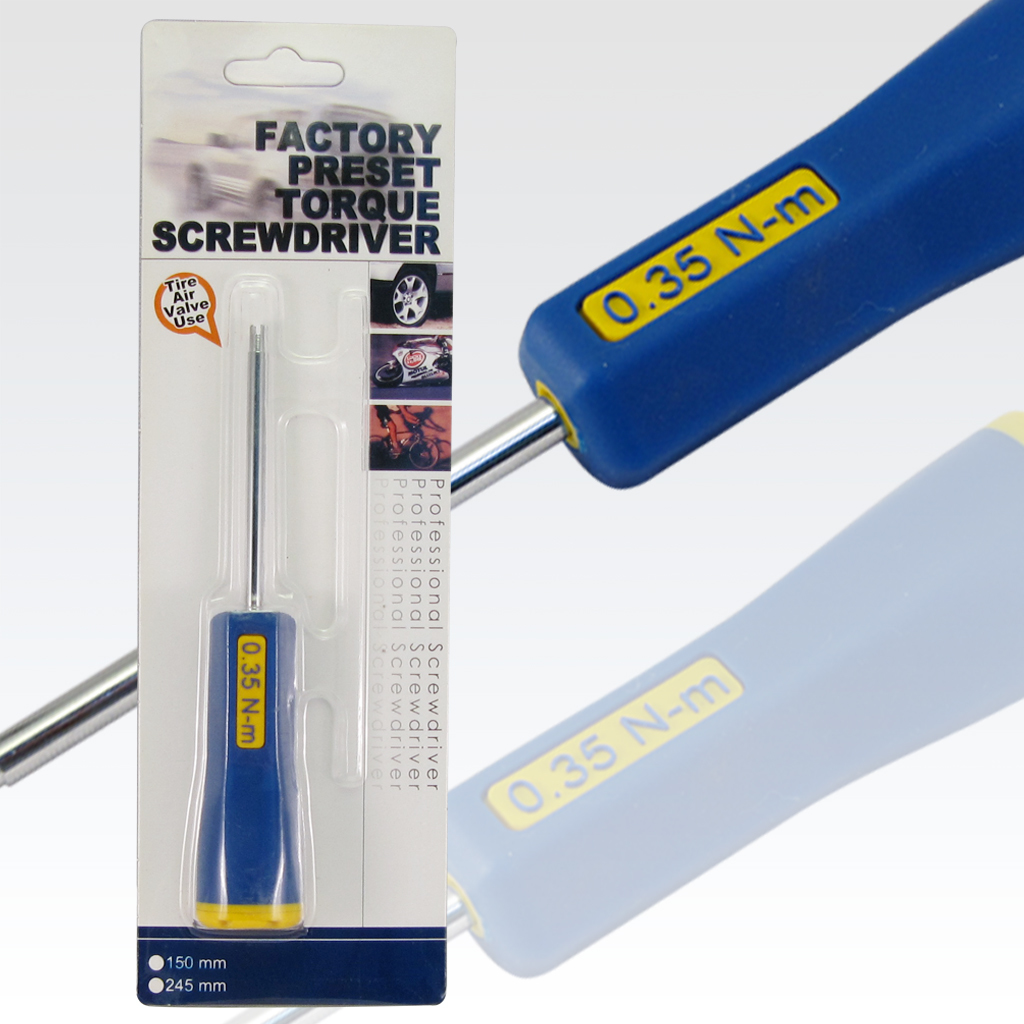 Tyre Air Valve Core Auto Click Torque Remover-installer Tool(0.35nm-3 Inch-ibs