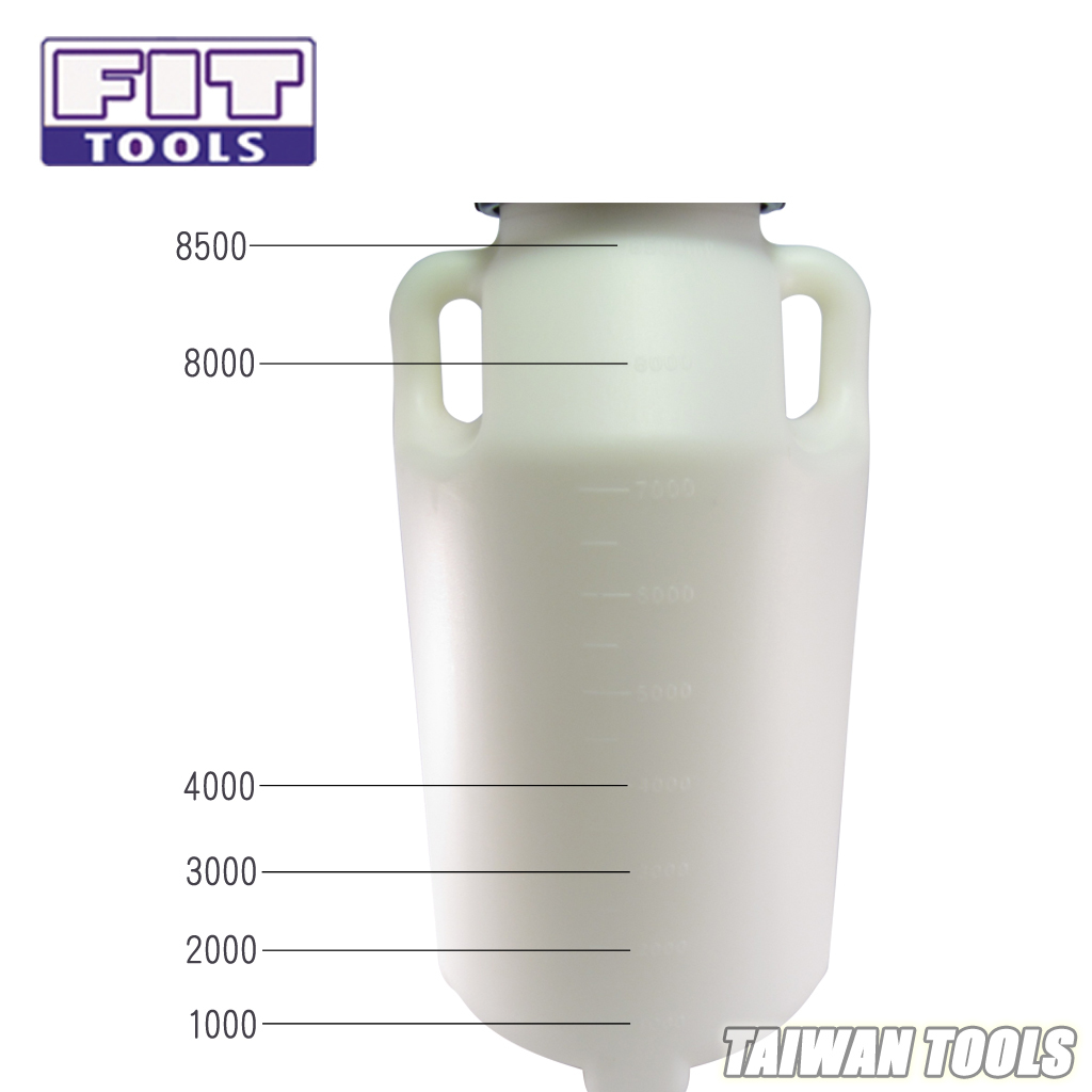 Fit Tools 8.5l Two Way Pneumatic Engine Gear Atf Oil And Fluid Extractor With 5pcs Hose Set