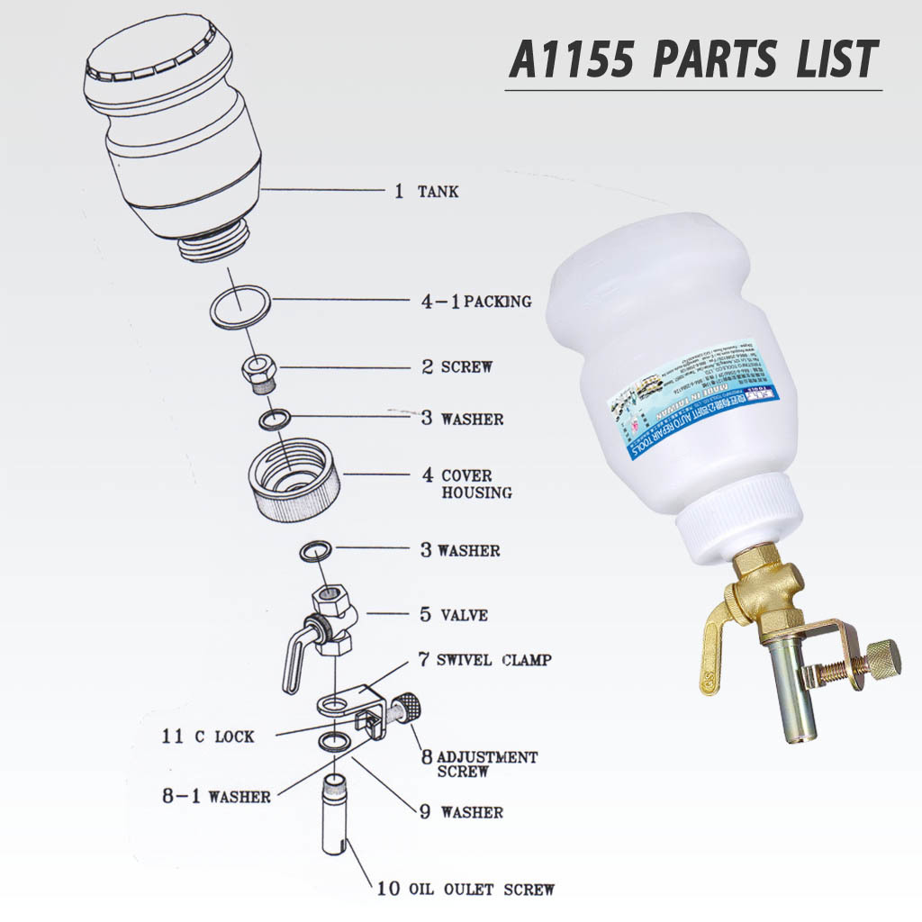 Fit Tools 1l Brake Oil Or Fluid Automatic Filling Bleeder Bottle 1000 Cc