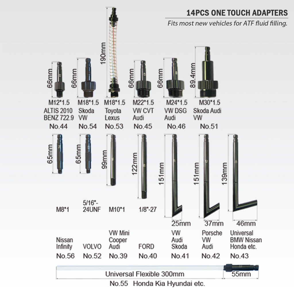 6l Two Way Pneumatic Atf Oil Dispenser