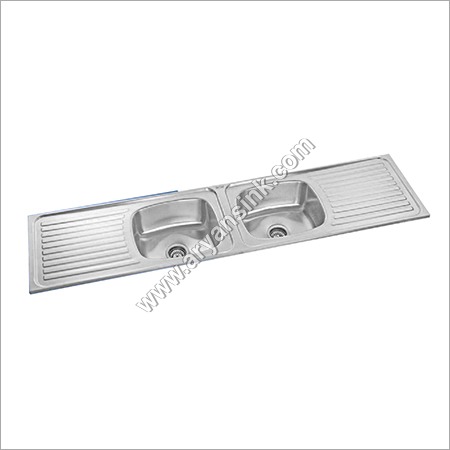 Double Bowl With Double Drain Sink - Feature: Durable