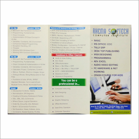 Company Brochure Printing