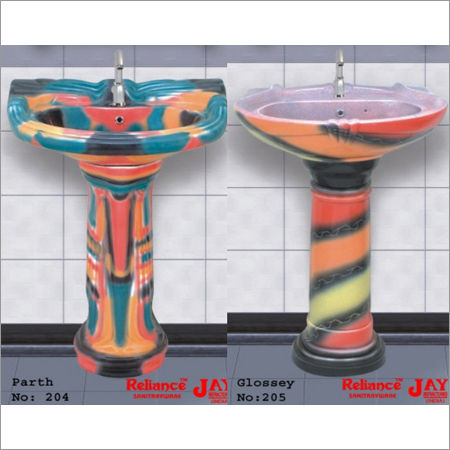 Multi Colour Wash Basin