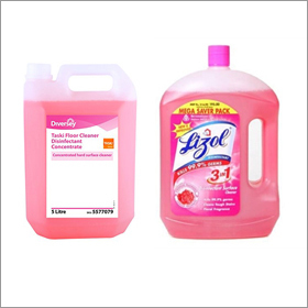 Floor Cleaner - Liquid 2.5x6.2 Inches | Pink Color, High Effectiveness for Homes and Commercial Spaces, Pleasing Fragrance