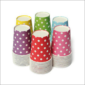 Color Paper Cups Size: 2.5 X 5.6 Inch