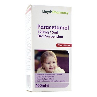 Paracetamol Suspension Liquid