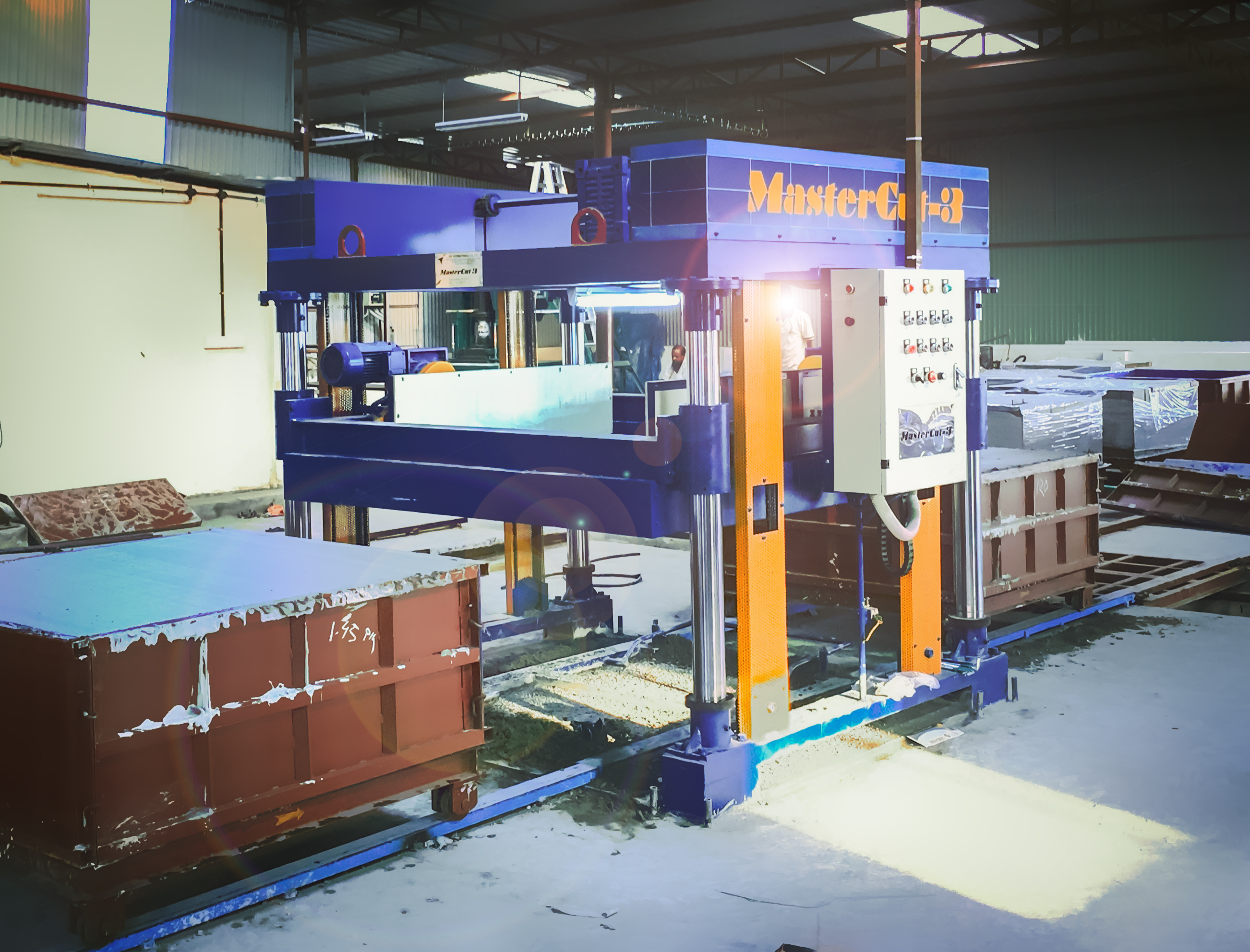 Automatic Mastercut - Clc Block Cutting Machine