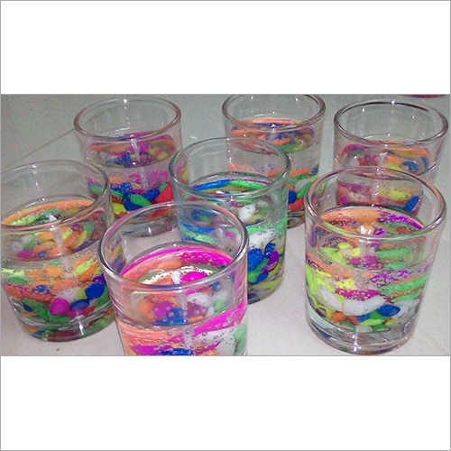 Decorative Gel Wax Candle