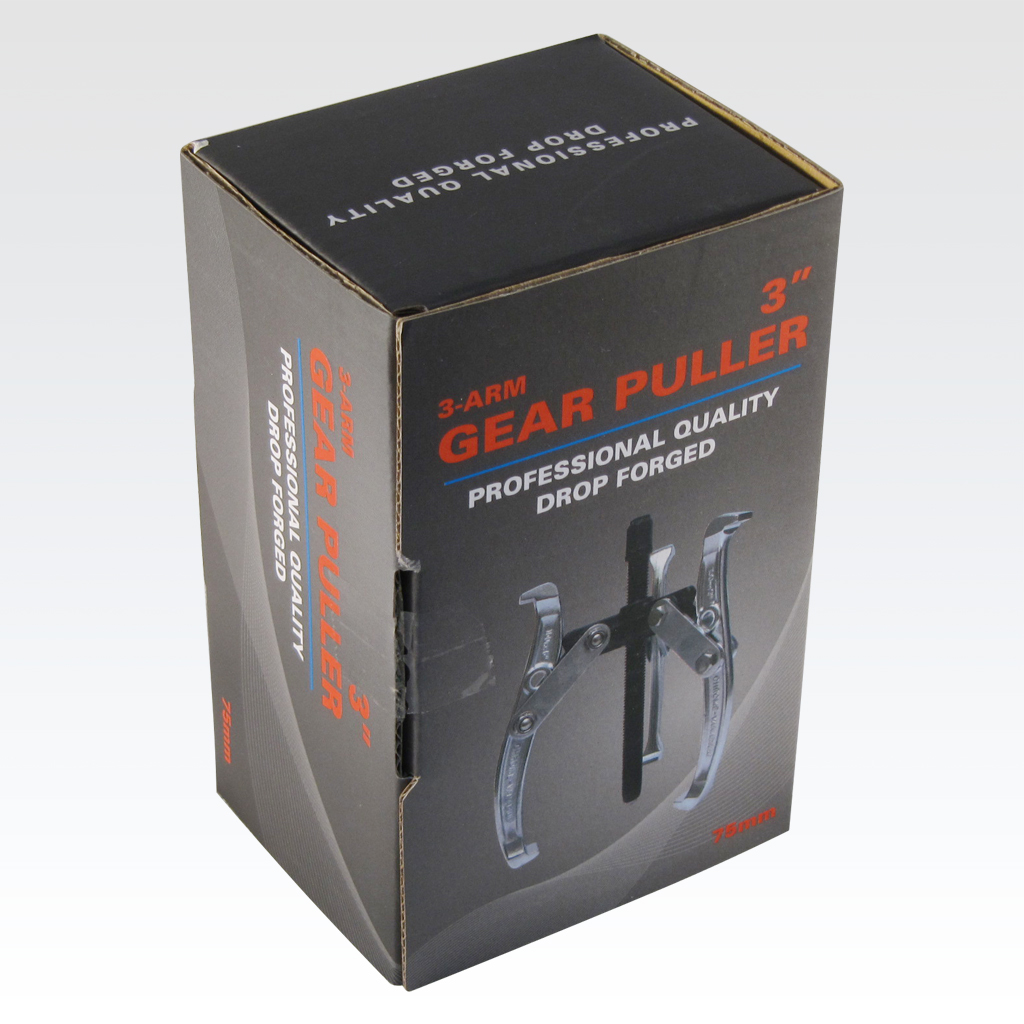 Fit Tools 3-arm 3" Gear Puller 75mm Capacity