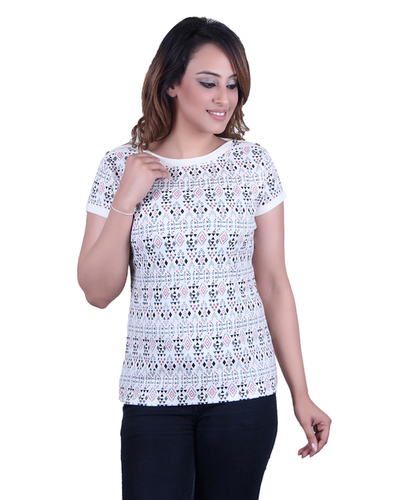 White Casual Top