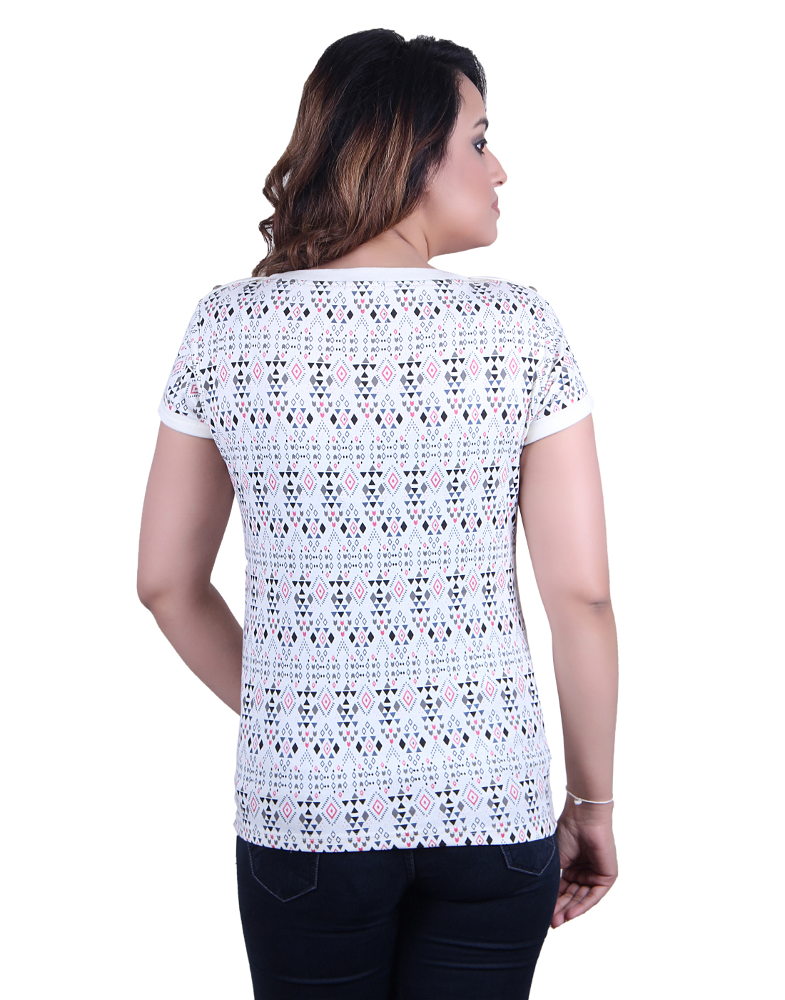 White Casual Top