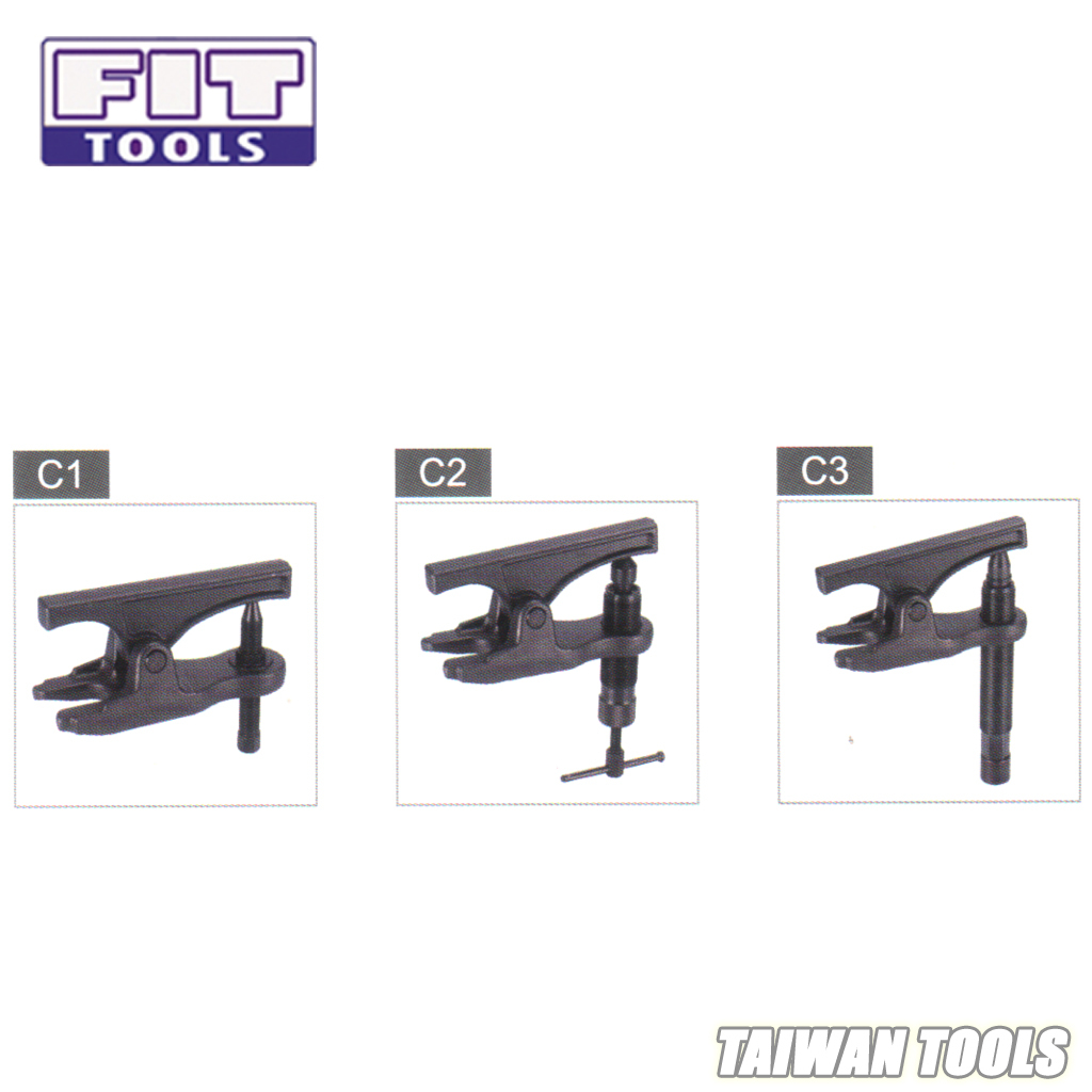 Fit Tools Two Way Hydraulic Hgv Ball Joint Separator W/ Manual Screw