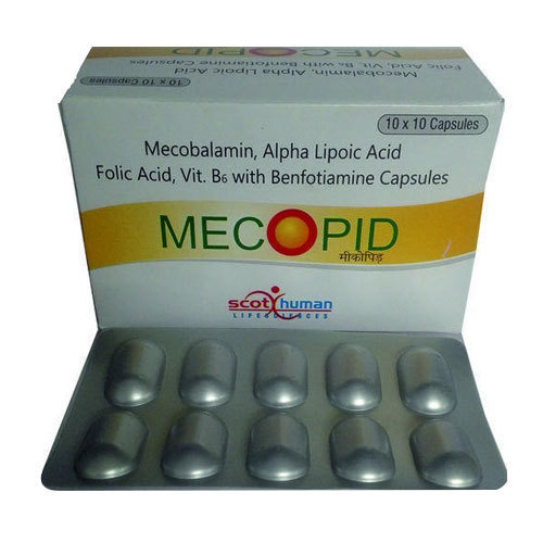 Methylcobalamin, Alpha Lipoic Acid, Folic Acid, Vit. B6 Capsule General Drugs