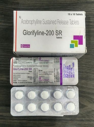 Acebrophylline 200mg Sr Tablets Capsules