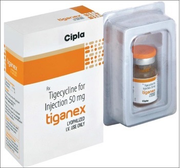 Tigecycline Injection - 50 Mg Vial (1*1) | Safe for All Ages, Effective Clinical Usage, Long Shelf Life